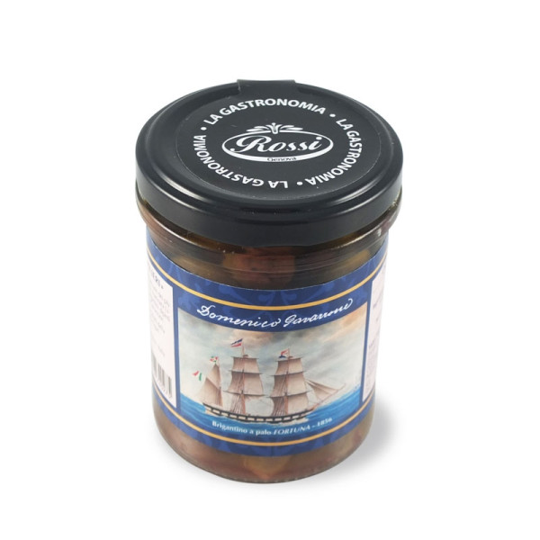 Entkernte Taggiasca-Oliven in Öl, 180 gr