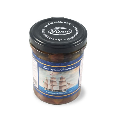 Olives Taggiasca dénoyautées à l'huile, 180 gr