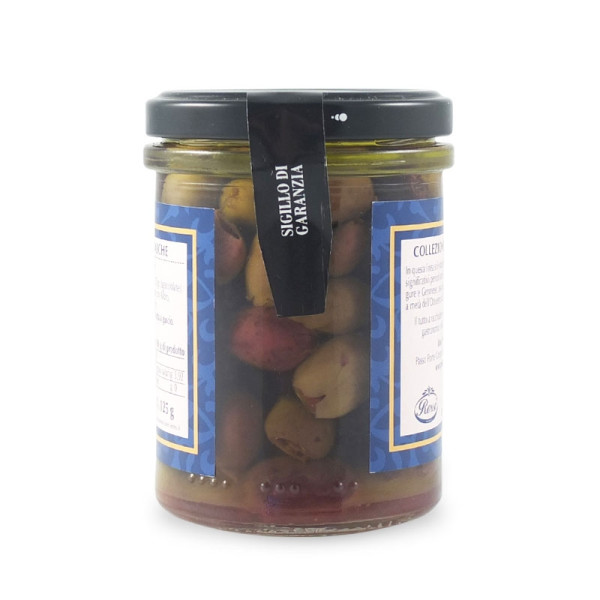 Olive taggiasche snocciolate sott'olio, 180 gr 