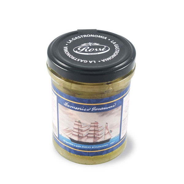 Green tomatoes in oil, 180 gr