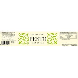 Il Pesto Genovese fresco di Rossi, 85 gr, 12 pezzi 2
