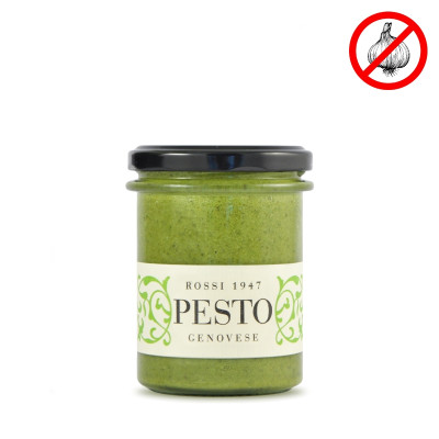 Frisches genuesisches Pesto ohne Knoblauch, 170 gr - Rossi 1947