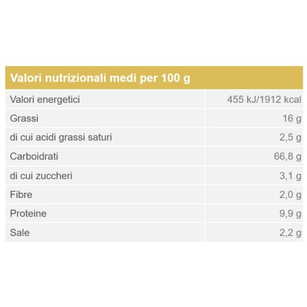 Focaccia genovese secca, 200 gr - 2 confezioni
