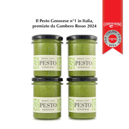 Pesto genovese fresco x4 vasetti 170gr - Rossi 1947
