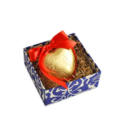 Chocolate heart filled with Ginevrine, 150 gr - Valentine's Day package