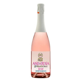Spumante Brut Rosato Metodo Martinotti Andarosa, l.