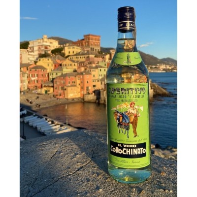 Vino aromatizzato Corochinato "Asinello", 2 bottiglie da 1 L - Aperitivo genovese