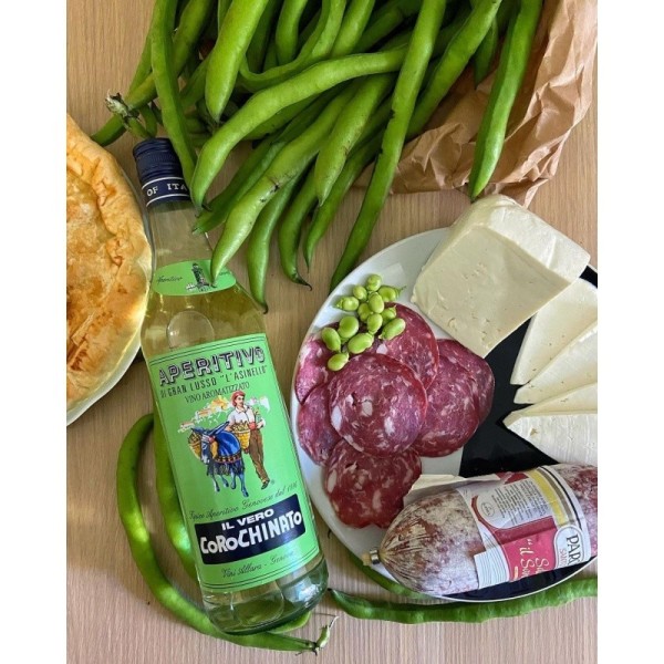 Vino aromatizzato Corochinato "Asinello", 2 bottiglie da 1 L - Aperitivo genovese