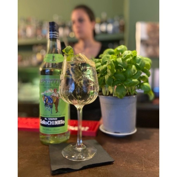 Mit Corochinato aromatisierter Wein „Asinello“, 2 Flaschen à 1 l – genuesischer Aperitif