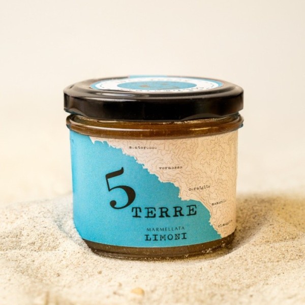 Cinque Terre Zitronenmarmelade, 210 gr