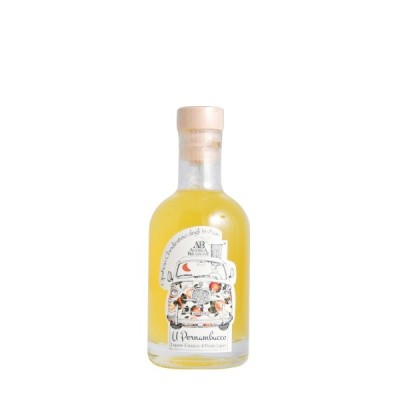 Liqueur with oranges from Finale Ligure "U' Pernambucco" the orange