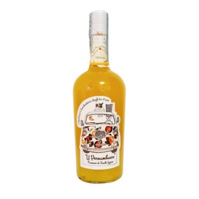 Liqueur with oranges from Finale Ligure "U' Pernambucco" the orange