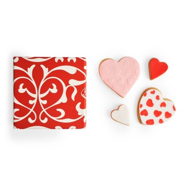 Scrigno Cookies fantasia di cuori