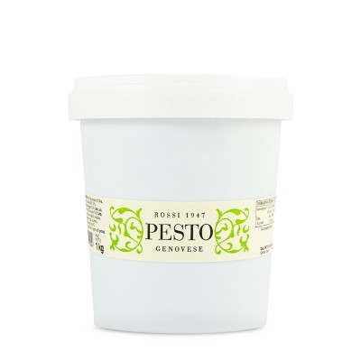 Il pesto genovese fresco di Rossi - mastello 1 kg.