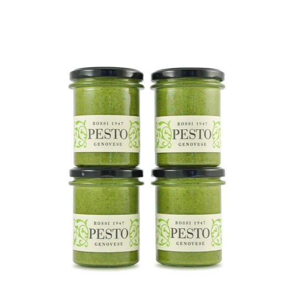 Pesto genovese fresco x4 vasetti 170gr - Rossi 1947